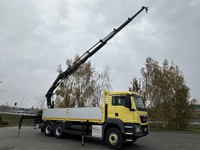 MAN TGS 26.360 6x4 - valník s hydraulickou rukou HIAB - 4