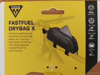 Brašna na rám TOPEAK FastFuel DryBag X - 4