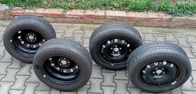 Plechová kola + pneu Bridgestone, 185/60 R15 - 4