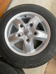 Alu kola 16” 5x160 a letní pneu 205/65/R16C - 4