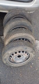 Sada kol 155/65 r14 + 2x pneu + rezerva - 4