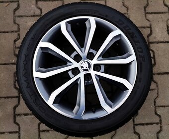 Alu kola originál Škoda Octavia III 5x112 R17 Hawk - 4