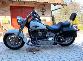 Harley - Davidson, bílý Fat Boy - 4