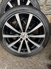 ALU disky+pneu - 245/40 R18 CENA DOHODOU, SLEVA MOŽNÁ - 4