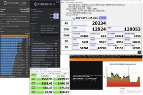 Herní MiniPC,Ryzen R7 7840HS(8c,16t),32Gb RAM,2TB SSD,RX780M - 4