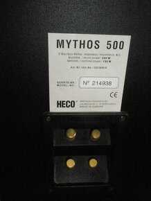 Heco Mythos 500 poctivé těžké reproduktory - krásný zvuk - 4