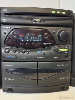 PHILIPS věž FW372C, 3CD-rádio-double deck - 4