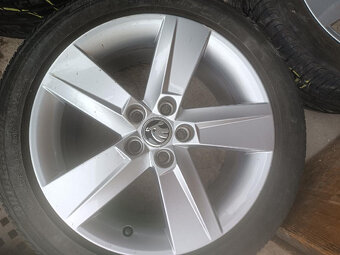 Alu kola 7Jx16H2, 5x100, ET46 orig. Škoda Fabia3, Rapid - 4