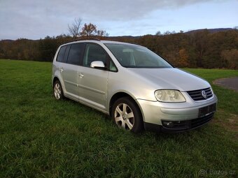 Prodám VW Touran 1,9 TDI s motorem BKC 77 kw - bez filtru pe - 4