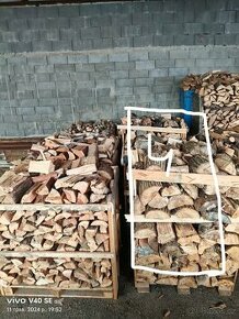 Palivové dřevo štípané rovnané - 4