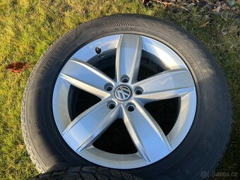 VW Tiguan 215/65 R17 6,5x17 ET38 ALU disky + pneu - 4