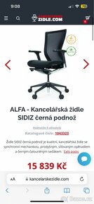 Kancelářská židle Sidiz Alfa - 4