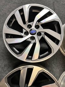 5x114,3 R18 originál SUBARU + senzor TOP STAV - 4