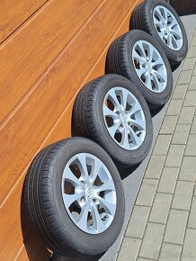 4x108 5,5Jx14 ET14 185/60 R14 Alu kola + letní pneu Peugeot - 4