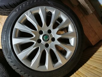 Alu disky 5x112 r17 škoda superb - 4