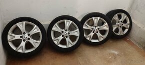 4ks alu disky Škoda PALLAS 17" + pneu Goodyear - 4