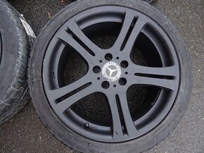 Alu disky Mercedes 18", 5x112,ET 30, zimní pneu - 4