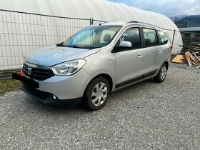 Dacia Lodgy 2014 1.2i 85kw strieborná - 4