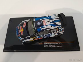 model VOLKSWAGEN POLO R WRC IXO RAM621 night vresion/rarita - 4