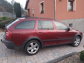 Škoda Octavia combi scout 2.0tdi,alu,r.2007,org.km,po stk - 4