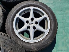 zimní r15" Volkswagen Bmw 5x120 7x15 et38 98% pneu - 4