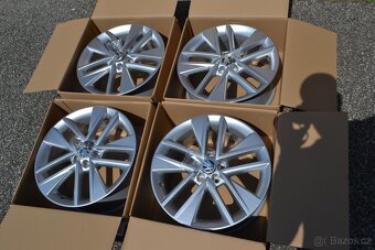 Nové orig. alu Škoda 7x17 5x100 Rapid, Fabia,O1,RS - 4