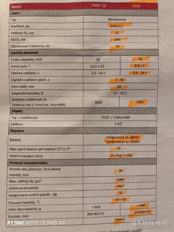 Termovizní zaměřovač Infiray tube th50 - 4