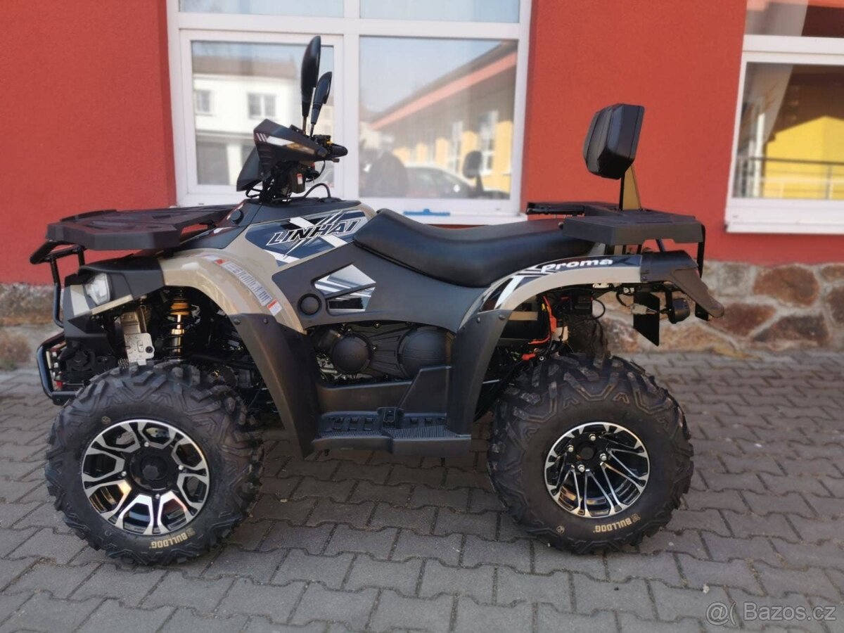 Čtyřkolka Linhai 370 PROMAX, 4x4, EFI, T3b, šedá