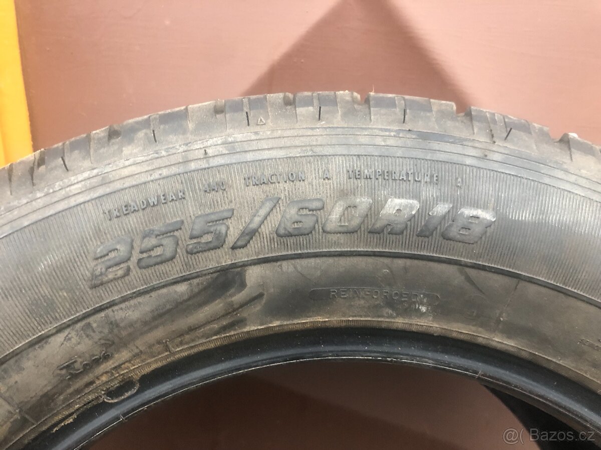 1ks pneu 255/60/18 Goodyear M+S - č.95