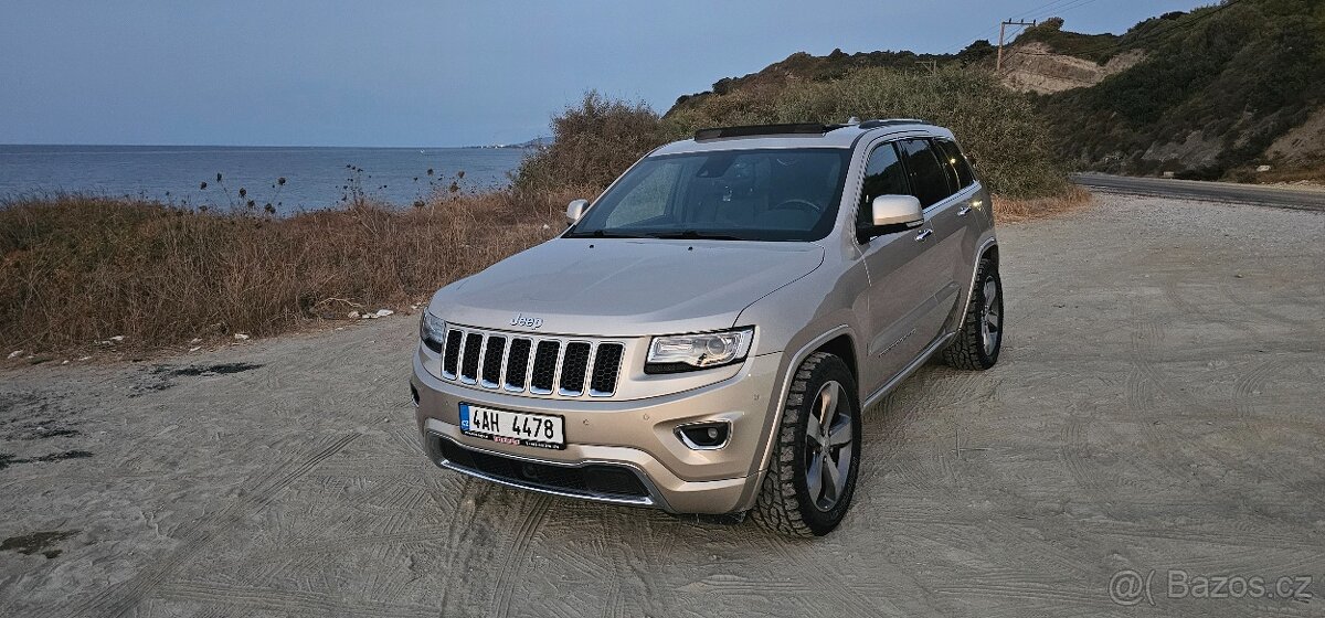 Jeep Grand Cherokee Overland 3.0 max.výbava,bez investic TOP