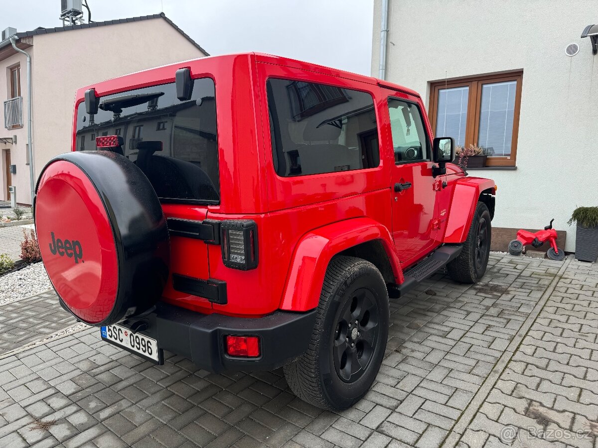 Jeep Wrangler 2015, 94t km, TOP stav