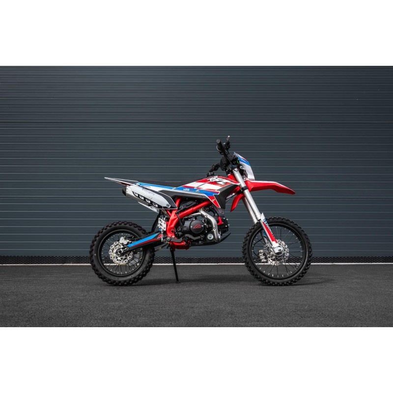 Pitbike Leramotors Thunder 125ccm, kola 17/14, red