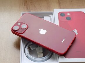 APPLE iPhone 13 mini 128GB Red - ZÁRUKA - TOP STAV - 5