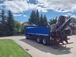 MAN TGS 26.400 6x4 - valník s hydraulickou rukou HIAB - 5