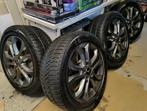 ALU kola Mercedes C 5x112 r17 Originál, Zimní 6mm+TPMS - 5