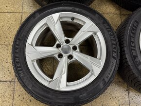 Originální ALU kola audi 5x112 r18 zimní pneu 7mm - 5