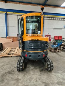 Minibager powertilt 2,5 tony Hyundai R25Z-9AK 2023 289 hodín - 5