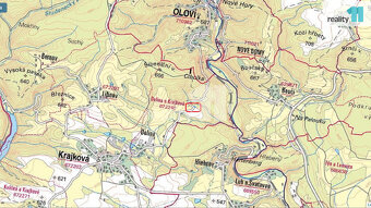 Prodej pozemků v katastru Dolina u Krajkové. - 5