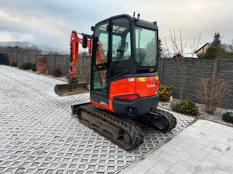 Kubota u27-4 minibagr 2.8T + 3x lzice - 5