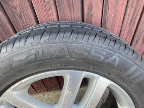 Ojetá VW alu kola R16 + letní pneu 205/55R16 - 5