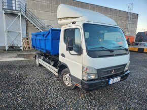 HÁKOVÝ NOSIČ KONTEJNERŮ  MITSUBISHI CANTER FUSO DO 3.5 TUNY - 5