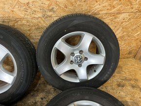 KOMPLETNÍ SADA ALU KOL VW TOUAREG 7L6 601 025 B ET 55 225/60 - 5