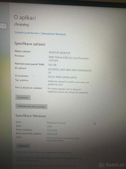 Herní PC Asus 500gb SSD 16GB RAM 3,5GHz AMD CPU - 5