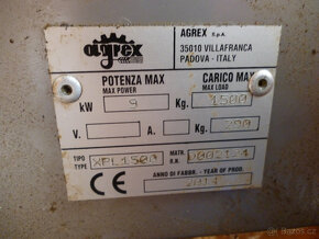 Rozmetadlo AGREX XPL 1500 - 5