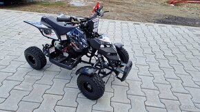 Dětská dvoutaktní čtyřkolka ATV Repti Nitro 49ccm zelená - 5