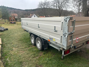 Agdos Porthos 3500kg třístraný sklápeč - elektrohydraulický - 5