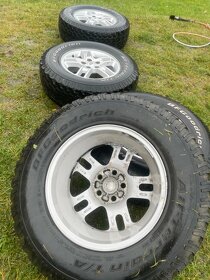 Disky 17" Land Rover D3 (RRS) + A/T Pneu 245/75 r17 - 5