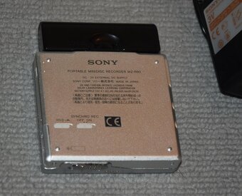 MINIDISC minidisk recorder SONY MZ-R90,DO,přísluš.,adapter - 5