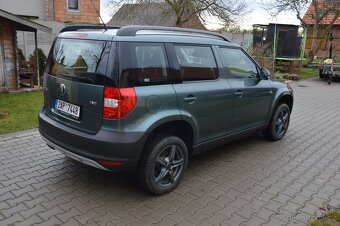 Škoda Yeti 2.0TDI 4x4 81kW 183tkm 12/11 klima ALU rezerva - 5