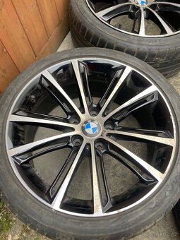 Alu disky 5x120 z vozu BMW, pneu letní 225/40/18 - 5